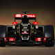 Illustration for article titled This Is The 2015 Lotus F1 Car In Black Goooooold